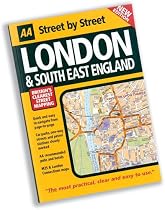 AA London and SE England Street Map Scale 1 to 25000 3.94 Inches per Mile A4 Ref 0780749544