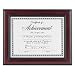Rosewood Document/Certificate Frame, 8-1/2 x 11, Black Trim