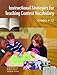 Instructional Strategies for Teaching Content Vocabulary; Grades 4-12