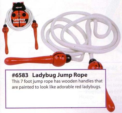 Childrens Toyshop  Sporting Goods : Ladybug Jump Rope
