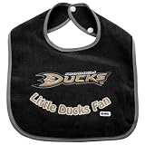 NHL McArthur Anaheim Ducks Infant Little Fan Bib - Black