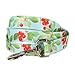 Blueberry Pet Durable The Cherry Garden Turquoise Designer Dog Leash 6 ft x 5/8