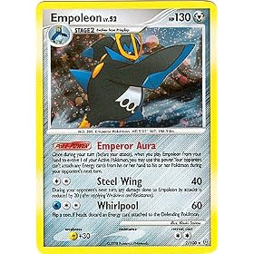 Pokemon Diamond & Pearl Stormfront Single Card Empoleon #2 Holo Rare