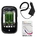 Rapid Car Charger + Black Rubberized Hard Case + LCD Screen Protector for Sprint Palm Pre