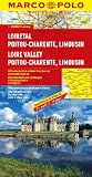 Frankreich - 1:300000: MARCO POLO Frankreich 04 - Loiretal, Poitou-Charente, Limousin 1 : 300 000 Regionalkarte: TEIL 4 - 
