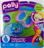 Polly Pocket Cutant Fishbowl Fish and Shellerfly