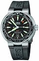 Men's Divers Automatic GMT Black Rubber