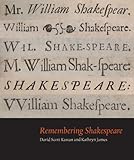 Remembering Shakespeare