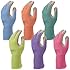 Showa Atlas 370 Garden Club Gloves. Assorted Colors - 4 Pack. Size Medium
