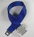 NEW!! Royal Blue Airline Seatbelt Belt With Real Airplane Seat Belt Buckle!