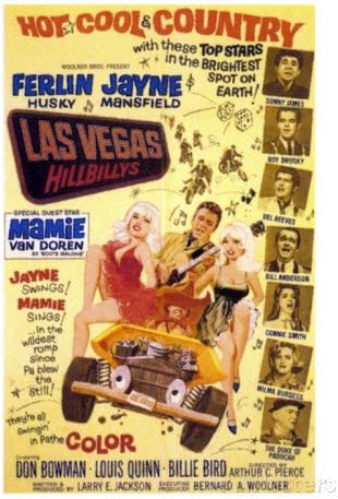 The Las Vegas Hillbillies, with Jayne Mansfield, Ferlin Husky, and Mamie Van Doren 20-Inch by 30-Inch Poster Art Print