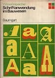 Produkt-Bild: Schriftanwendung im Bauwesen