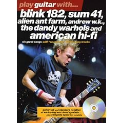 Play Guitar with Blink 182, Sum 42, Alien Ant Farm, Andrew W.K., the Dandy Warhols and American Hi-Fi: Six Great Songs with Soundalike CD Backing Tracks