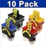 10Pak PRINTER iNK For BROTHER MFC-210C 420CN ALL IN ONE