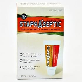 StaphAseptic First Aid Bactericide Gel 2 oz (56.7 g)