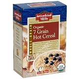 51JwJHqULJL. SL160  Arrowhead Mills Organic Hot Cereal, 7 Grain, 22 Ounce Boxes