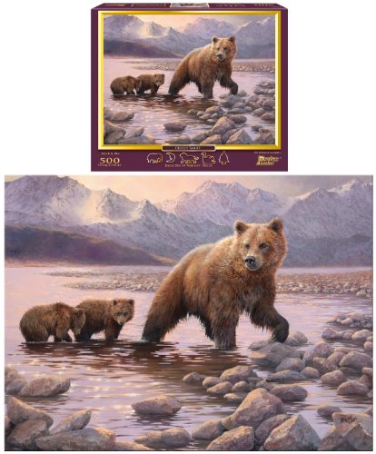 Grizzly Family 500-Piece Puzzle