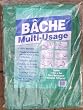 Heavy Duty Green Tarpaulin Ground Sheet 1.9m X 3m X 120gsm