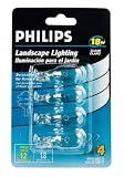 Philips Landscape Lighting 18-Watt 12-Volt Wedge Base Clear 4-Pack