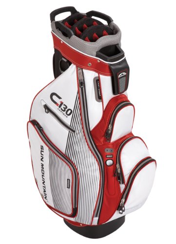 Sun Mountain 2012 C-130 Bag (White/Red)