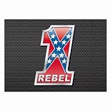 Glasses Cleaning Cloth Large Sized 2-Sided of Number One U.S. Confederate Rebel Battle Flag