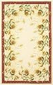 828 Rugs CCL4251-01 Accents Red With Sunflowers Rug