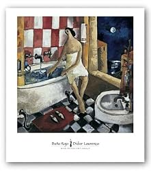 Bano Rojo by Didier Lourenco 13"x15" Art Print Poster