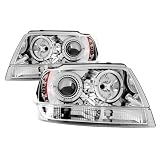 1999 2000 2001 2002 2003 2004 Jeep Grand Cherokee Head Lamps, Projector Chrome... by IPCW