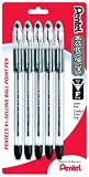 Pentel R.S.V.P. Ballpoint Pen, Fine Line, Black Ink, 5 Pack  (BK90BP5A)