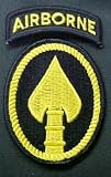 SOCOM (US Army Special Operations Cmd) Full Color Dress Patch with Tab
