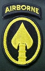 SOCOM (US Army Special Operations Cmd) Full Color Dress Patch with Tab