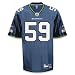 REEBOK ONFIELD Reebok Seattle Seahawks Aaron Curry Premier Jersey, Blue
