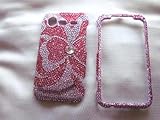 Pink BLING COVER CASE SKIN 4 HTC Droid Incredible 2