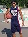 Sport-Set Basketball - Komplett-Set mit Trikot + Short (New York) dunkelblau