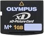 Olympus M+ 1 GB xD-PictureCard Flash Memory Card 202331