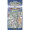 Colorado Springs & Pikes Peak Trail Map 3rd Edition