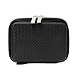 CaseCrown Hard Case Mobile External Hard Drive Case (Black) For Seagate FreeAgent Go 500 GB USB 2.0 Portable External Hard Drive ST905003FAA2E1-RK (Black)