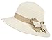 Kaisifei Womens Beach Braid Straw hat