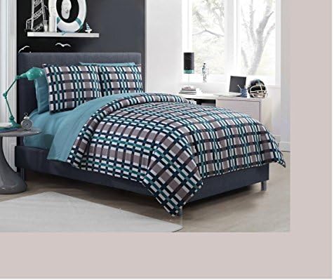 5 Pc, Boys Bed in a Bag, Twin Size Bedding, by Karalai Bedding Collection