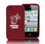 NEW TRIBECA FVA3983 SILICONE JACKET IPHONE4 MIAMI HEAT (Home & Office)