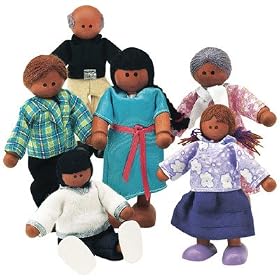 Hispanic-American Doll Family