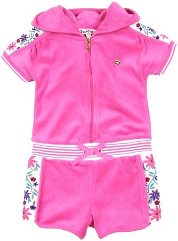 Juicy Couture Baby Baby-Girls Infant Hooded Romper