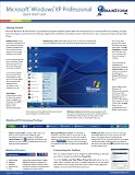 Microsoft Windows XP Quick Reference Card - Handy Durable Tri-Fold Windows XP Professional Tip & Tricks Guide. 6 Total Pages. Stores Easily. Ultimate Reference for Shortcuts, Tips & Cheats for Windows XP OS. (Software Quick Reference Cards)