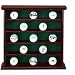 Case Golf
Jef World of Golf 25 Ball Rosewood Collector's Cabinet