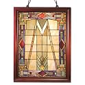 Tiffany-Style Mission Accent Window Panel