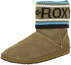 Roxy - Schuhe - LOW TESS FUN - WPWSL123-NAT - natural, Damen Fashion Halbstiefel & Stiefeletten, Beige (NAT natural), EU 39 (UK 6) (US 8)