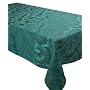 69"RND DAMASK TABLECLOTH FOREST