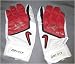 Jordan Schafer Autographed/Hand Signed Game Used Nike Batting Gloves - Atlanta Braves