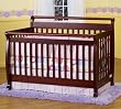 DaVinci Emily Convertible Baby Crib in Cherry