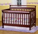 DaVinci Emily Convertible Baby Crib in Cherry